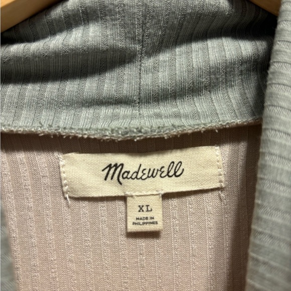 Madewell Colorblock Ribbed Turtleneck Top - Picture 5 of 5